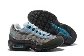 nike air max 95 prm baskets basses herren blue gray